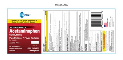 Globe Acetaminophen Caplet Cder (Globe Acetaminophen Caplet Cder)